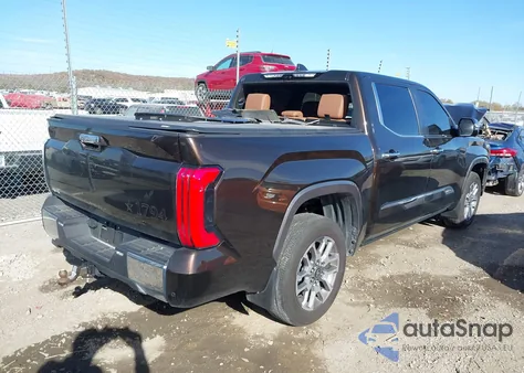 2025 Toyota Tundra 1794 Edition z USA, uszkodzony, nr VIN 5TFMA5DB1SX256925